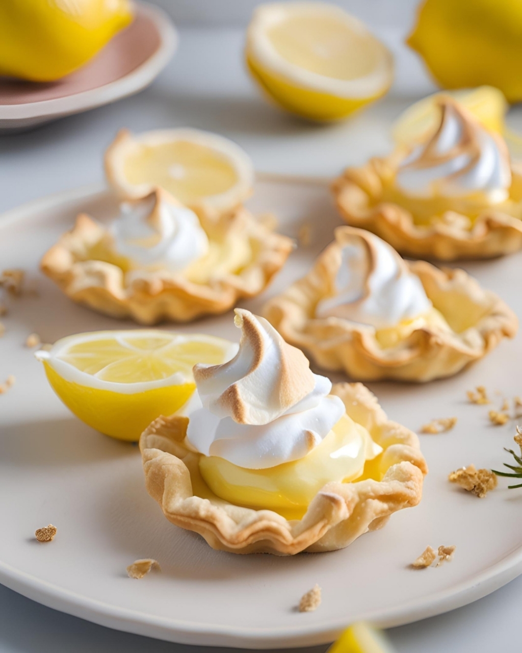 pasticcini al limone e meringa